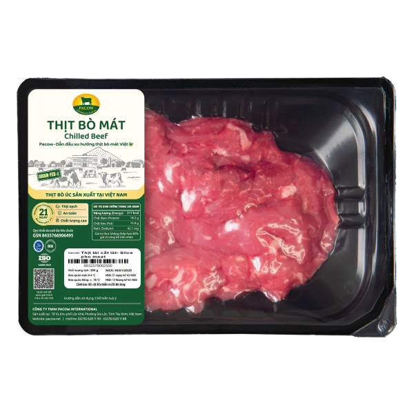 THỊT BÒ TÁI PACOW 250G