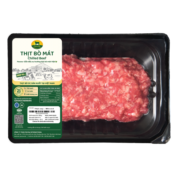 THỊT BÒ XAY PACOW 250G