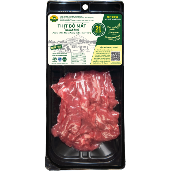 THỊT BÒ XÀO PACOW 250G