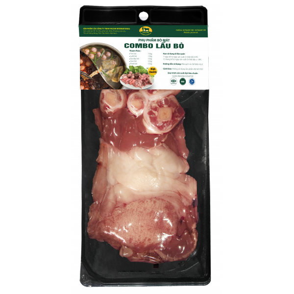 COMBO LẨU BÒ PACOW 750G