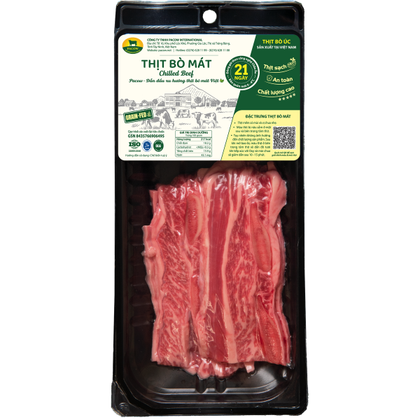 NẠM SƯỜN BÒ (CÓ XƯƠNG) PACOW 250G
