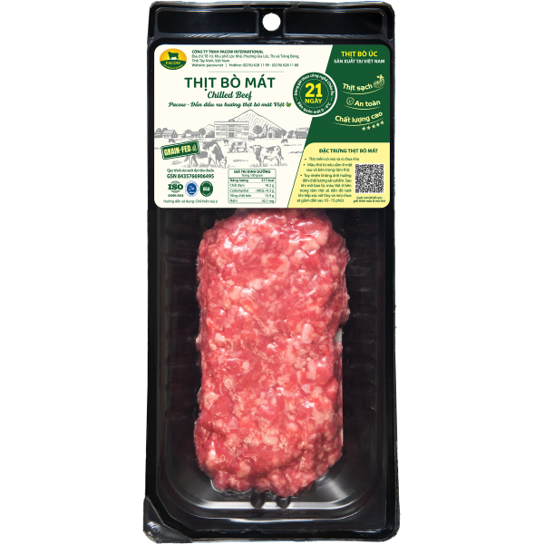 THỊT BÒ XAY PACOW 250G