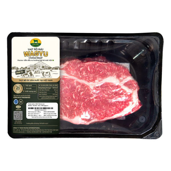 ĐẦU THĂN BÒ WAGYU PACOW 250G