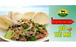 Công thức Bò tái me dễ tìm, dễ làm, dễ dàng thành công
