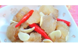 GÂN BÒ NGÂM MẮM GIÒN NGON KHÓ CƯỠNG