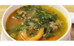  CANH LÁ LỐT THỊT BÒ – MÓN ĂN BỔ DƯỠNG DÀNH CHO BÀ BẦU