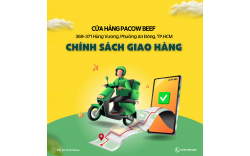 Chính sách phí giao hàng Pacow | Áp dụng cửa hàng 369-371 Hùng Vương
