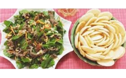BỔ DƯỠNG VỚI MÓN GỎI RAU MÁ THỊT BÒ CHO BỮA CƠM THÊM NGON MIỆNG